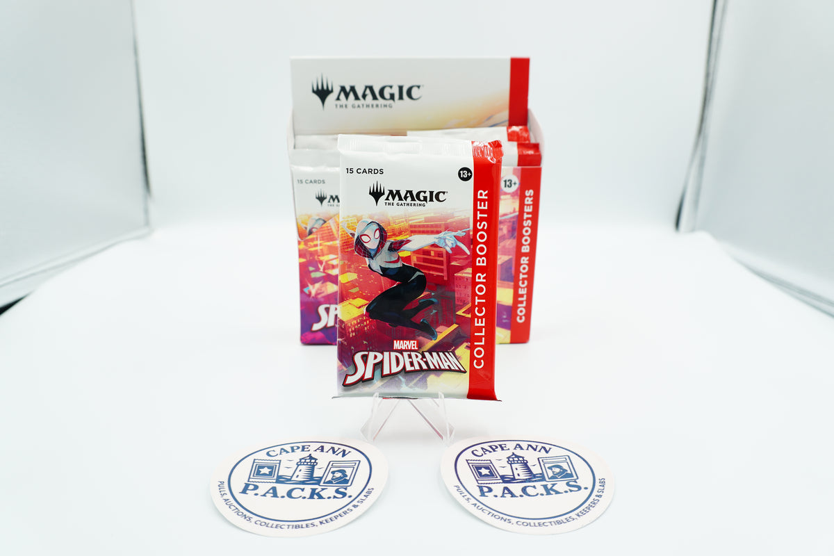 2025 Magic The Gathering Marvel's Spiderman Collectors Box Pack Only