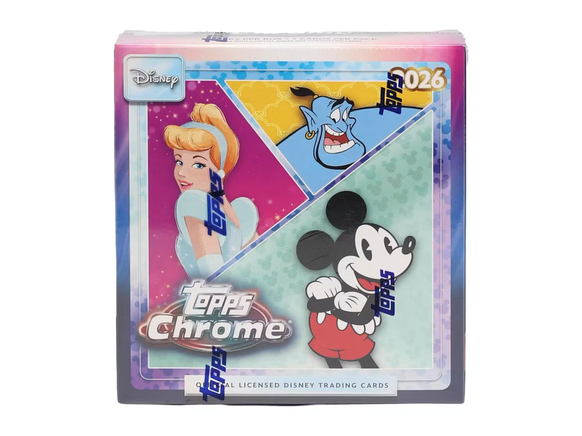 2026 Disney Topps Chrome Mega Box