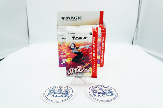 2025 Magic The Gathering Marvel's Spiderman Collectors Box Pack Only